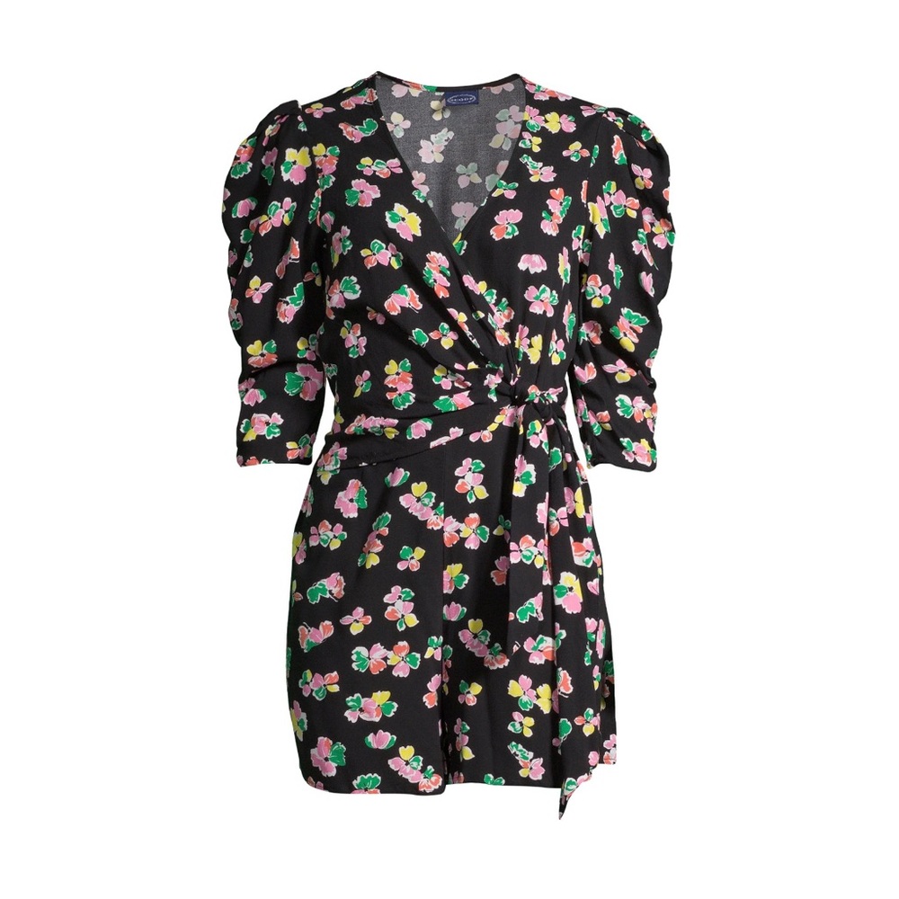 Scoop Women’s Puff Sleve Romper